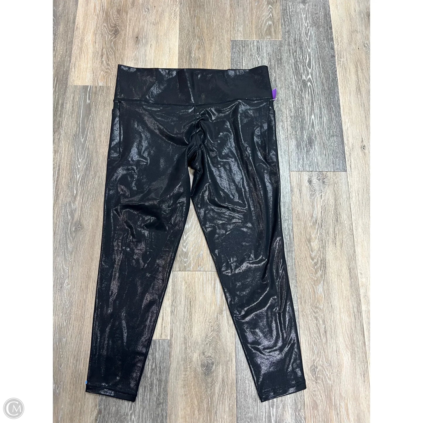 Athletic Leggings By Athleta In Black, Size: 1x