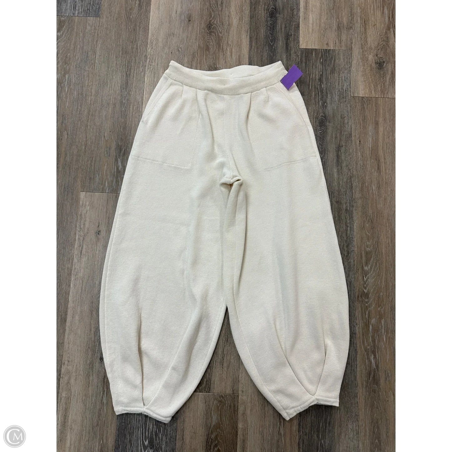 Pants Lounge By Free People In Cream, Size: L