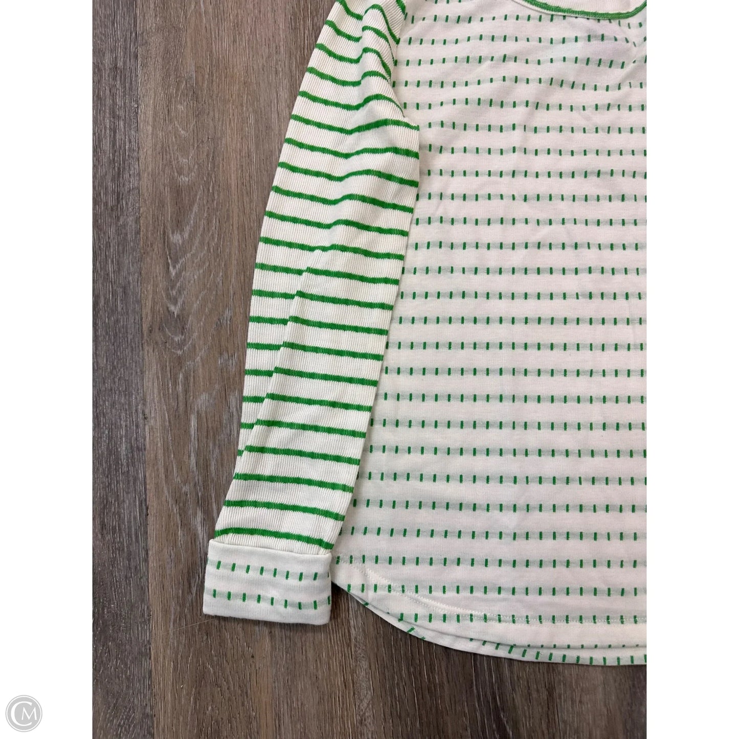 Top Long Sleeve By Staccato In Green, Size: Xs