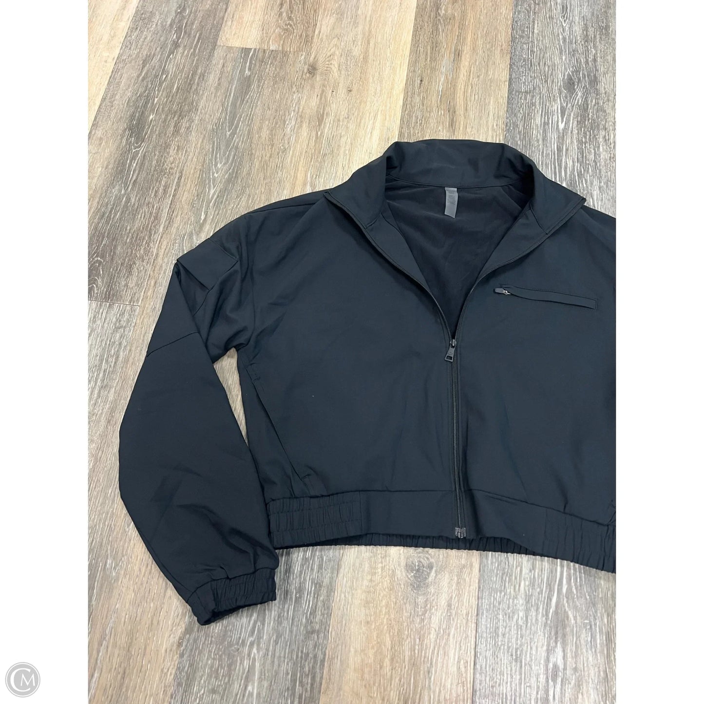 Athletic Jacket By Beyond Yoga In Black, Size: S