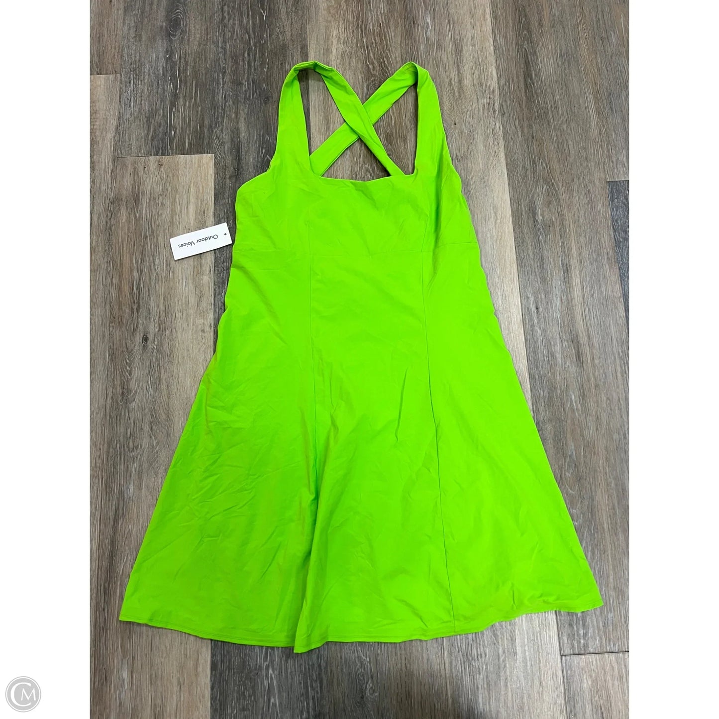 Athletic Dress By Outdoor Voices In Green, Size: M