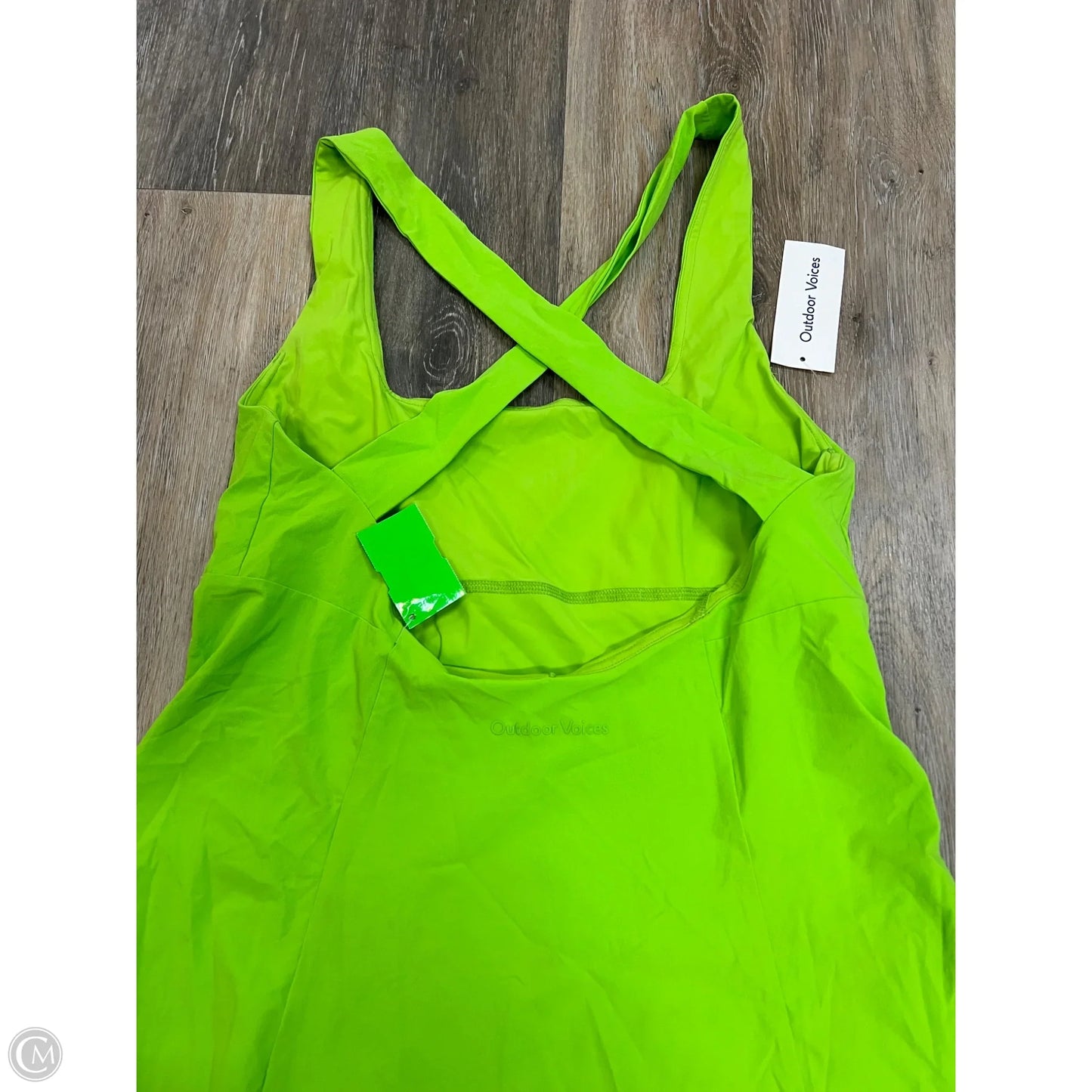 Athletic Dress By Outdoor Voices In Green, Size: M