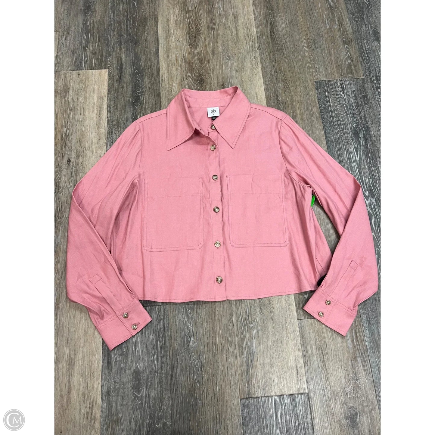 Jacket Other By Cabi In Pink, Size: L