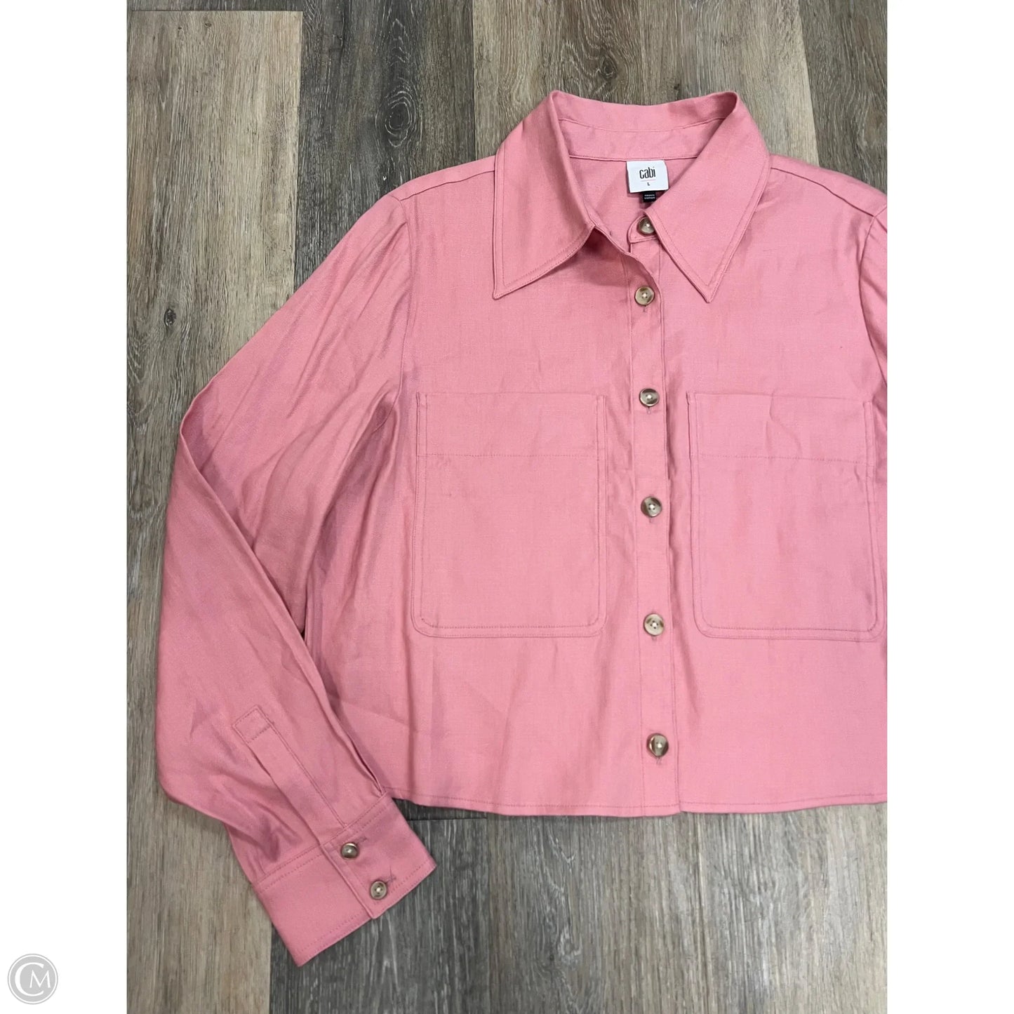 Jacket Other By Cabi In Pink, Size: L
