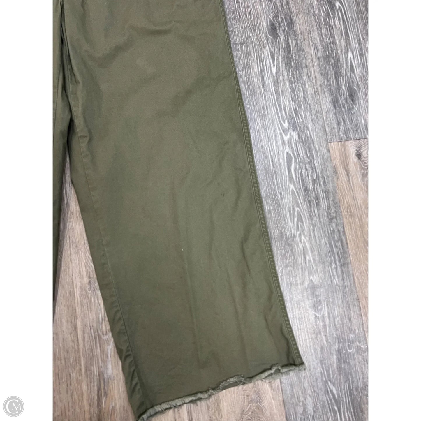 Pants Wide Leg By Banana Republic In Green, Size: 12