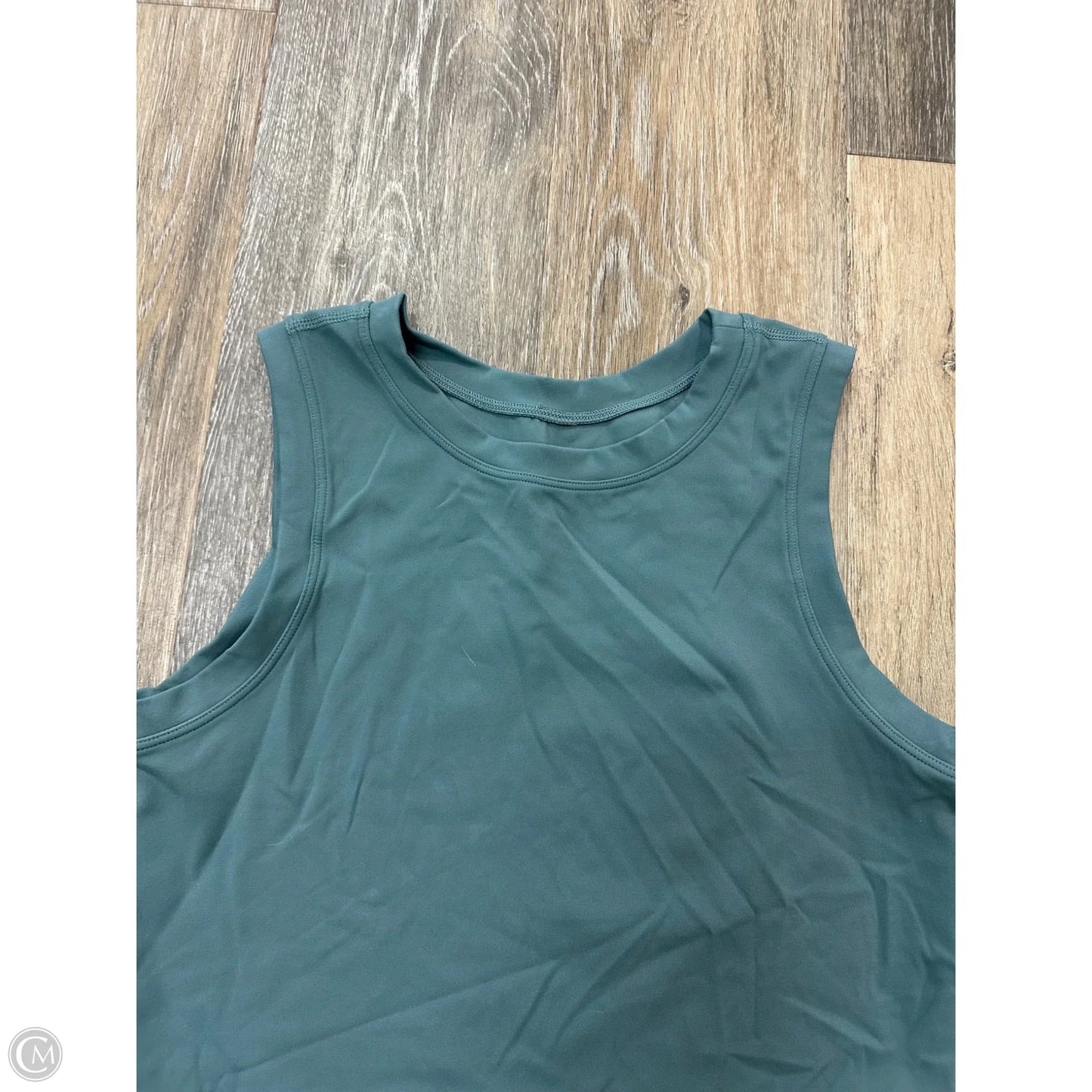 Athletic Tank Top By Paragon In Teal, Size: M