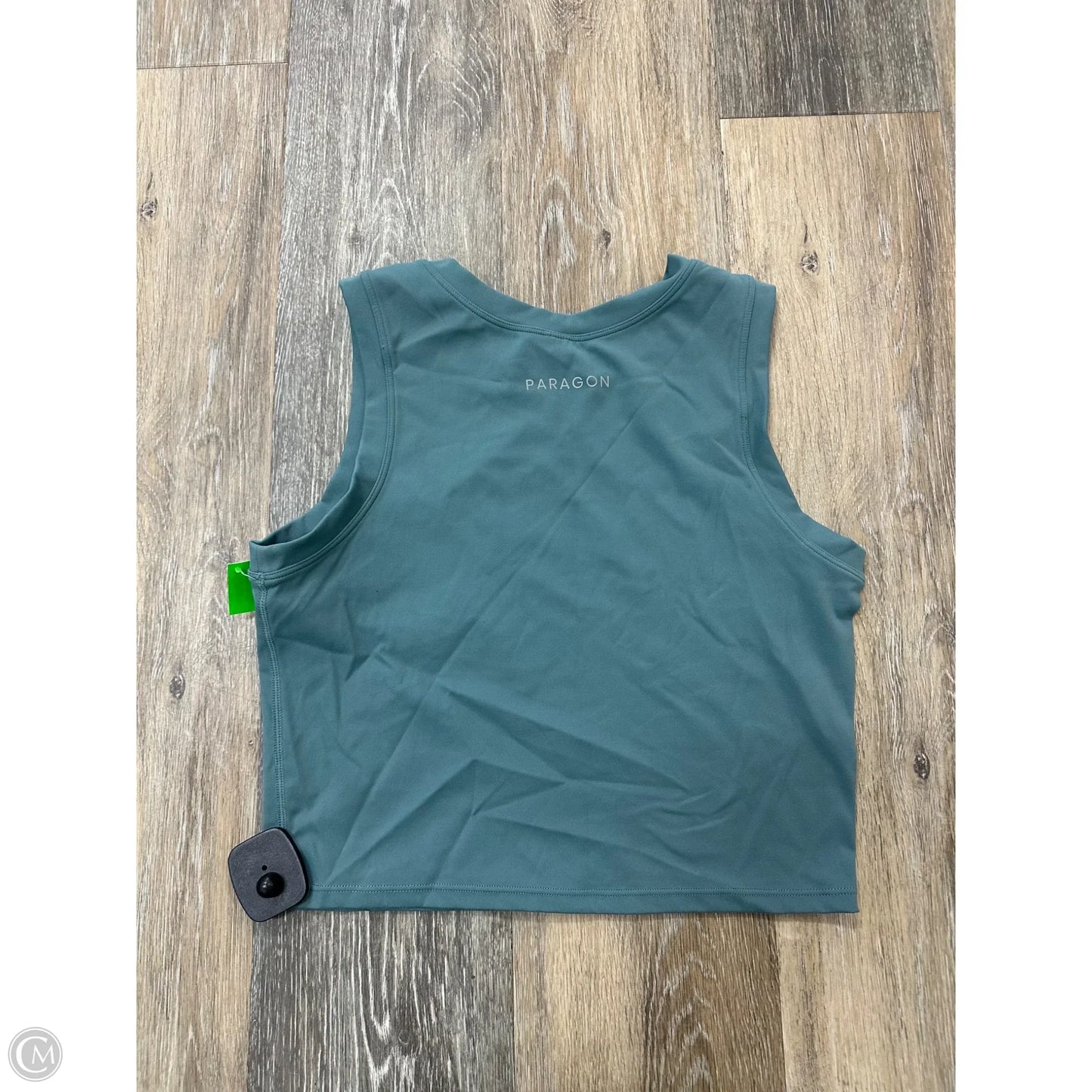 Athletic Tank Top By Paragon In Teal, Size: M