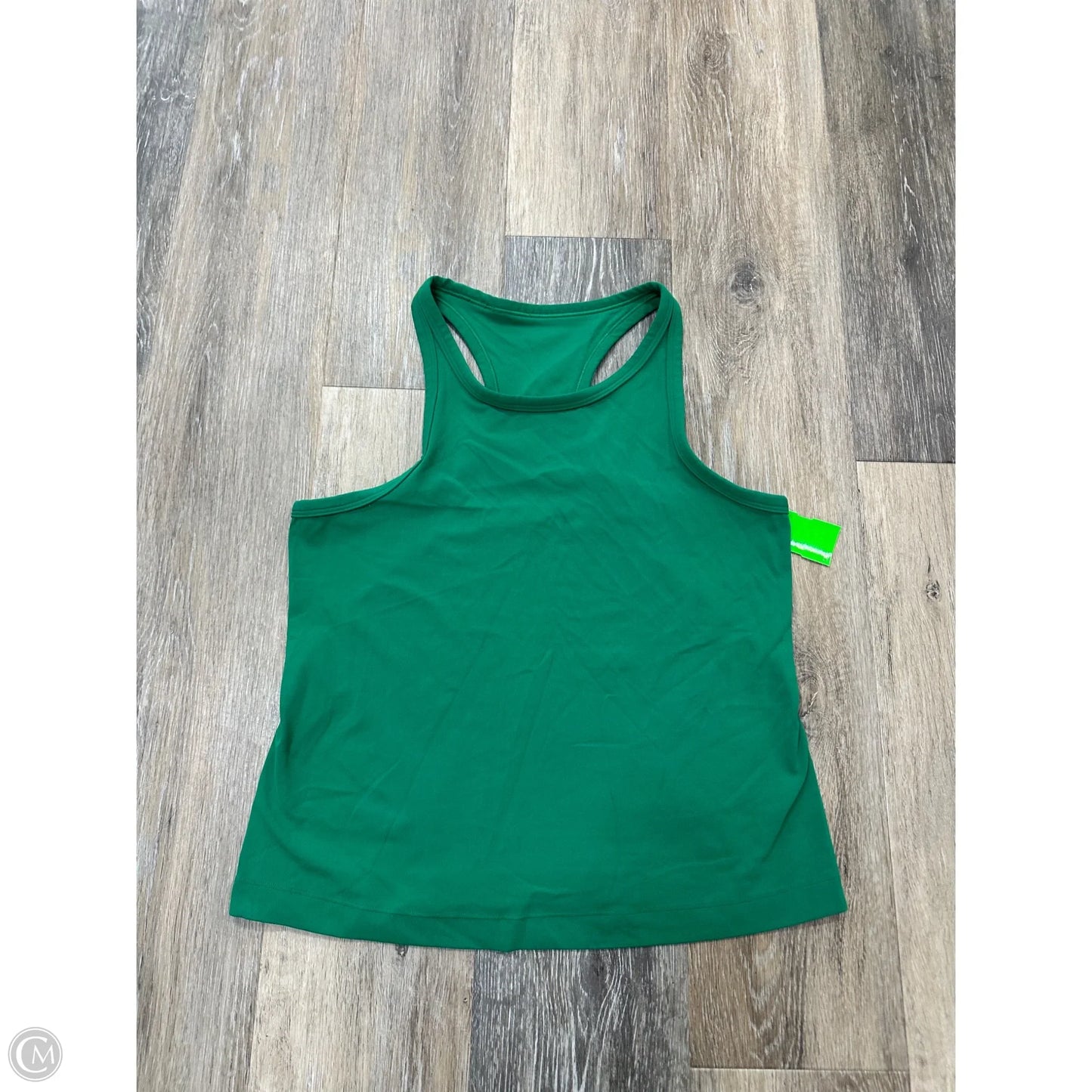 Athletic Tank Top By Lululemon In Green, Size: M