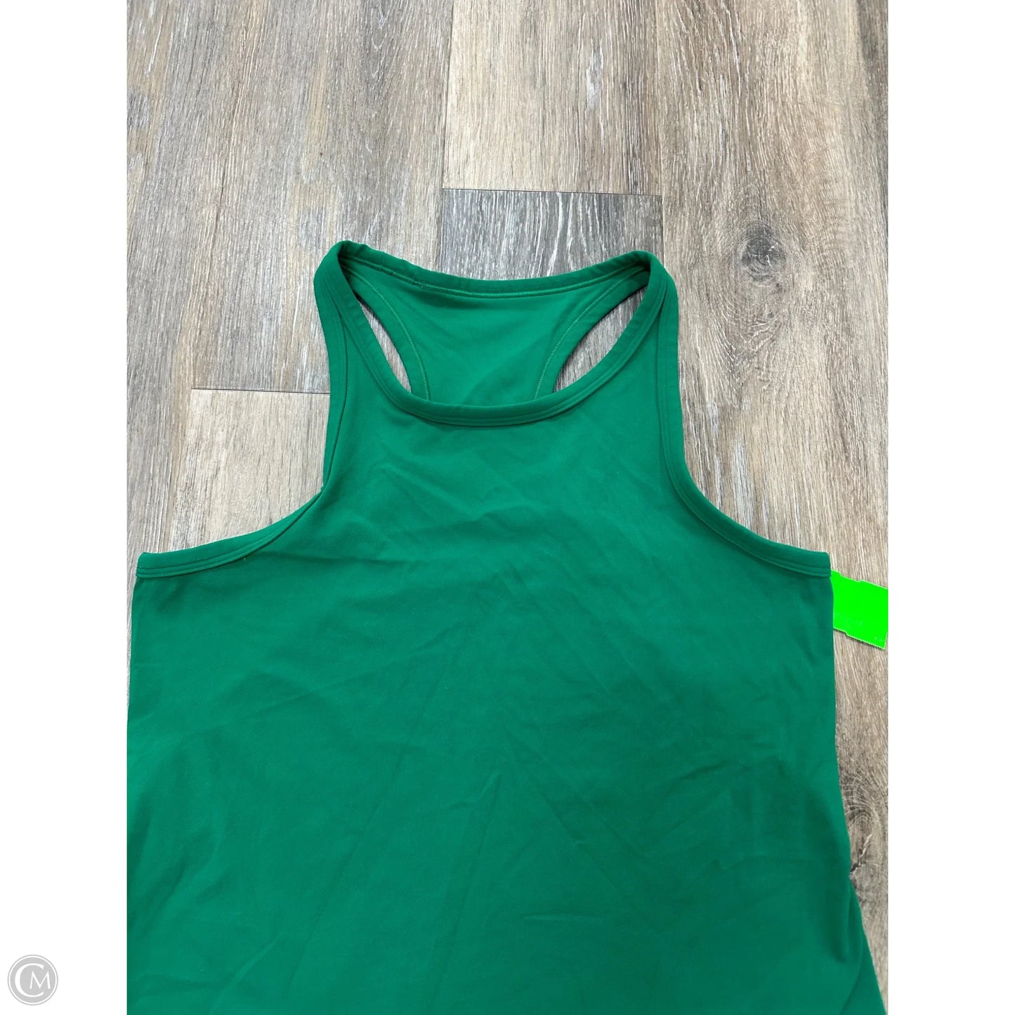 Athletic Tank Top By Lululemon In Green, Size: M