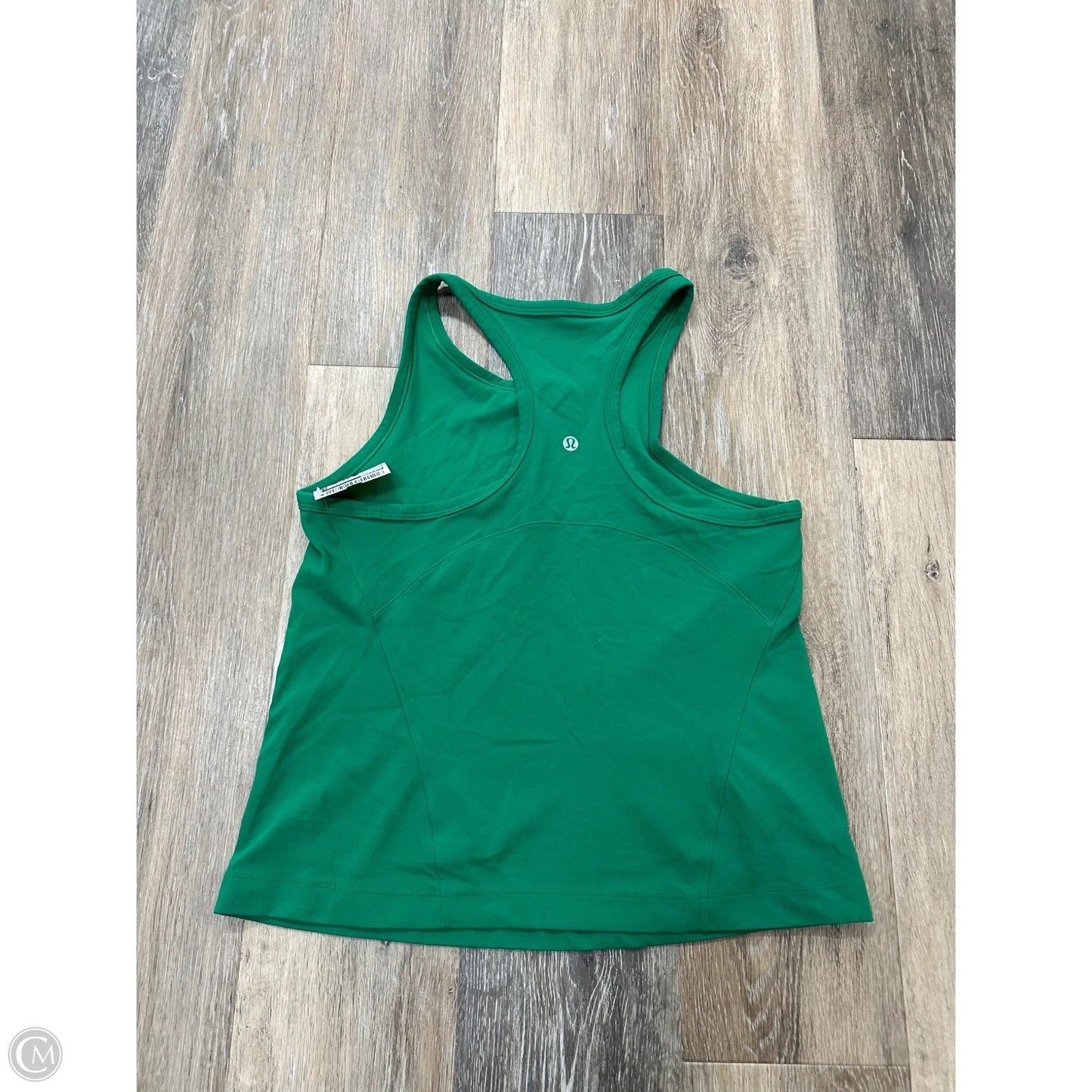 Athletic Tank Top By Lululemon In Green, Size: M