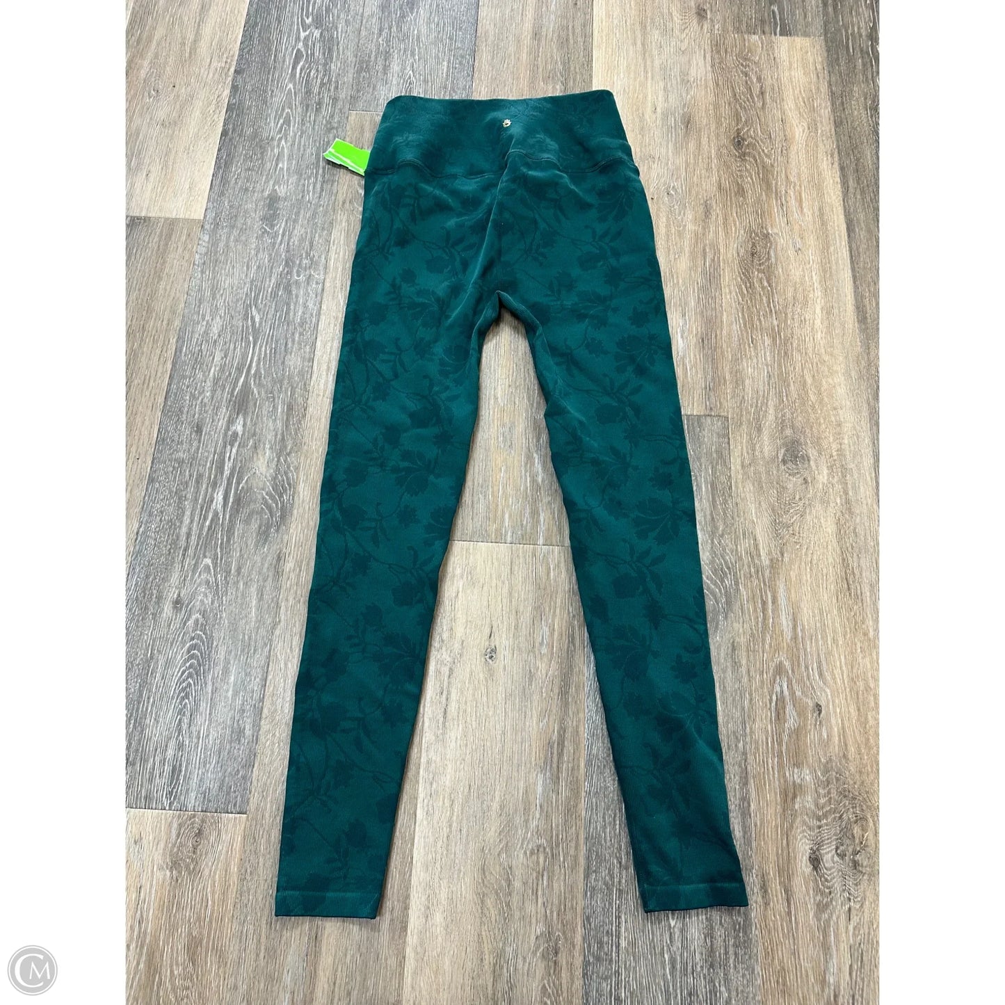 Athletic Leggings By Spiritual Gangster In Green, Size: M