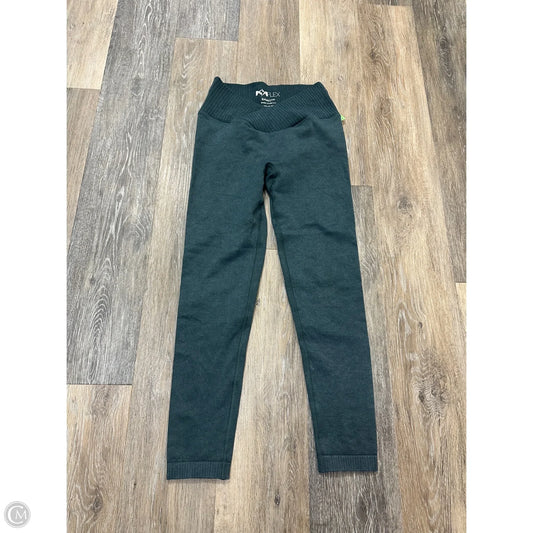 Athletic Leggings By Popflex In Green, Size: S