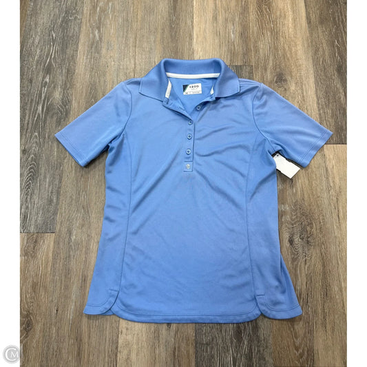 Athletic Top Short Sleeve By Nike Apparel In Blue, Size: M