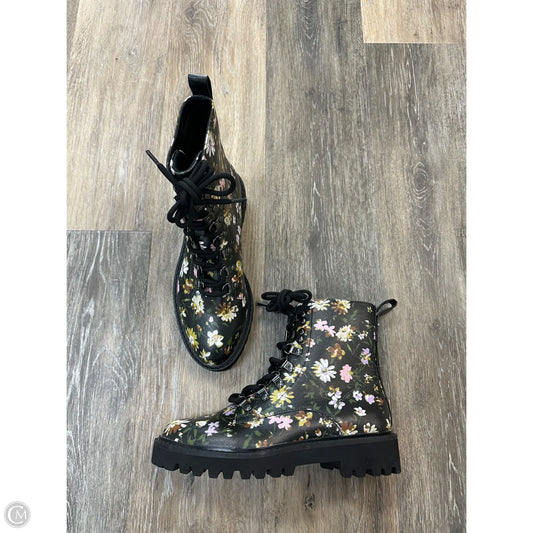 Boots Ankle Heels By Sanctuary In Floral Print, Size: 6