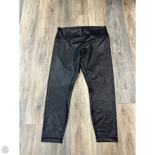 Athletic Leggings By Lululemon In Black, Size: 14