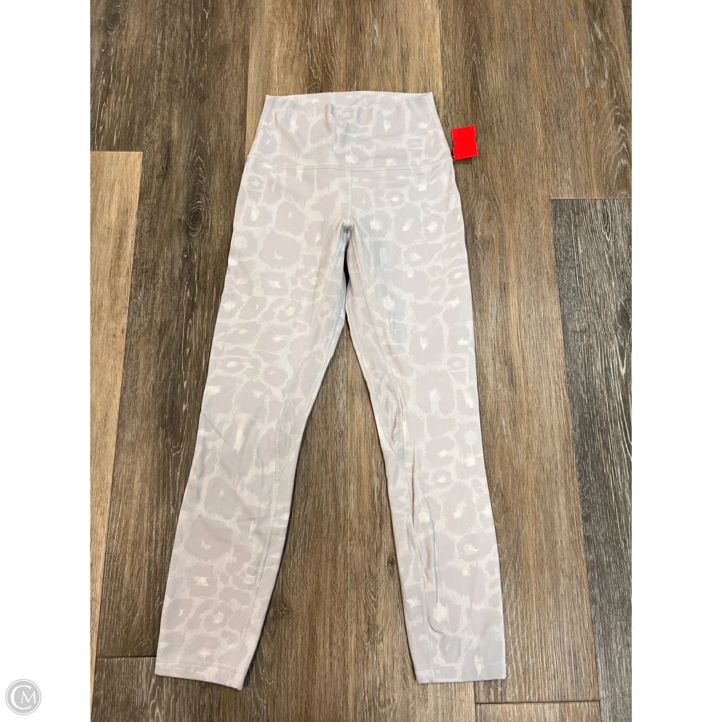 Athletic Leggings By Lululemon In Animal Print, Size: 4
