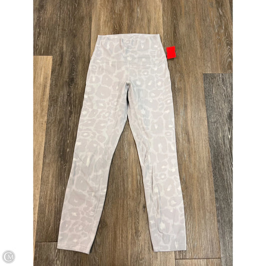 Athletic Leggings By Lululemon In Animal Print, Size: 4