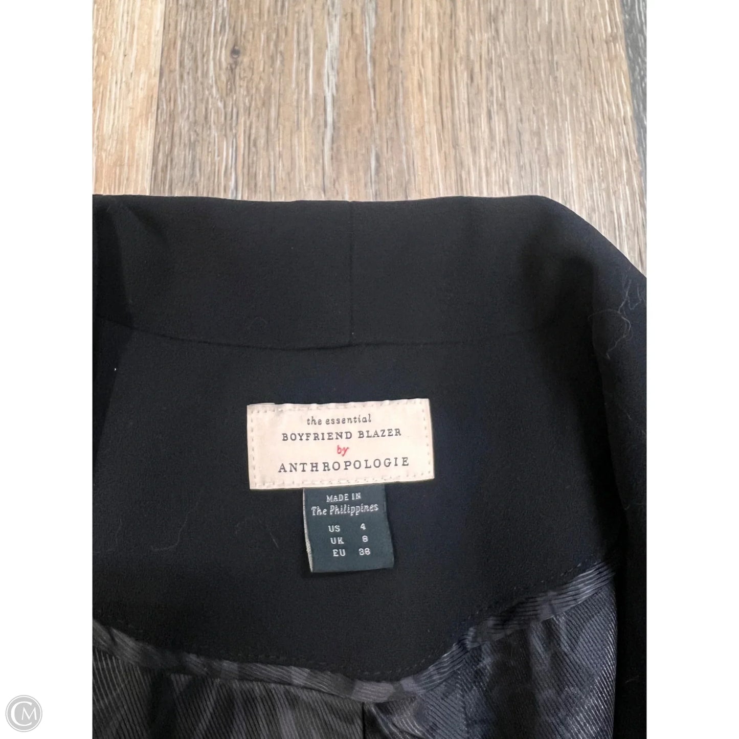 Blazer By Anthropologie In Black, Size: 4