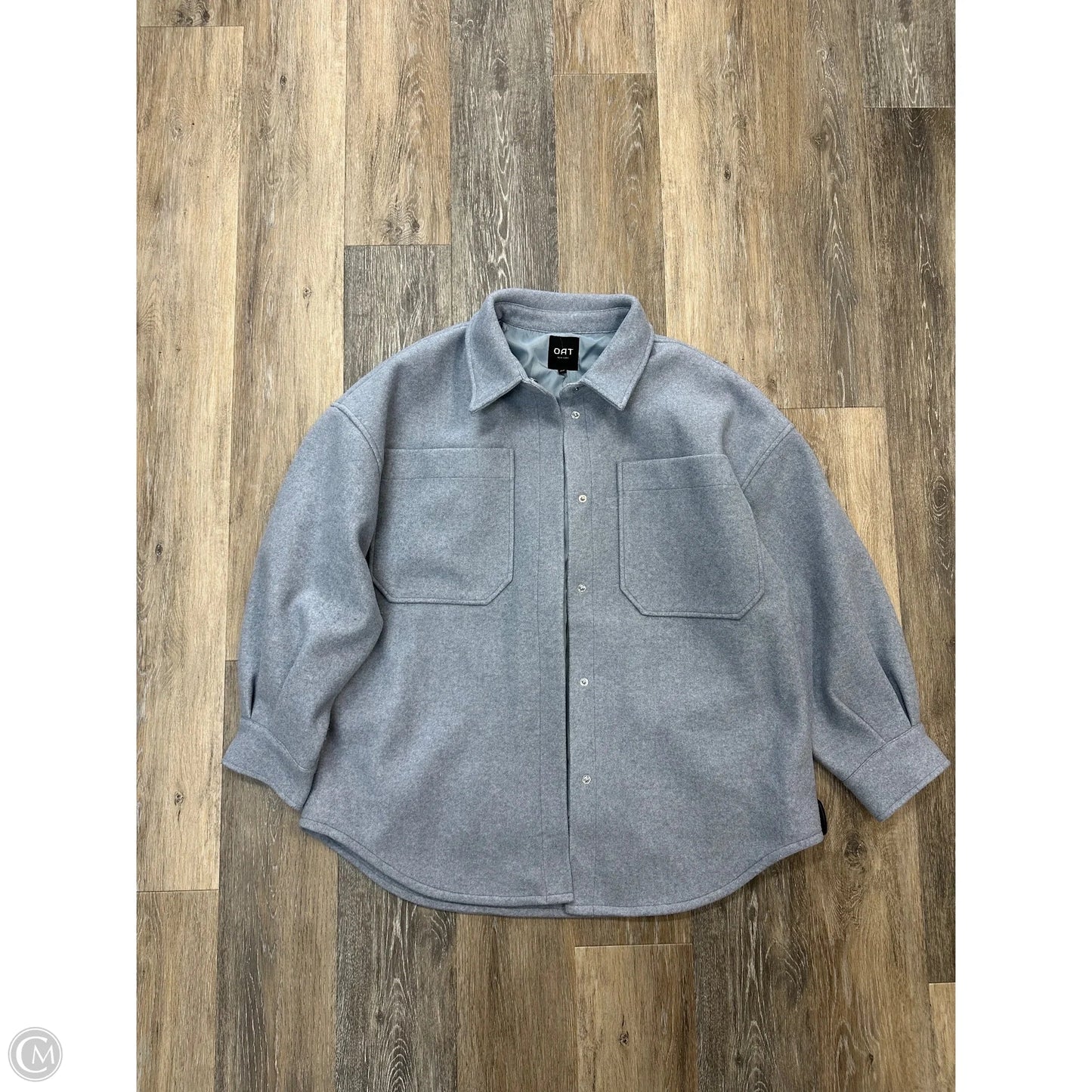 Coat Other By Oat In Blue, Size: L