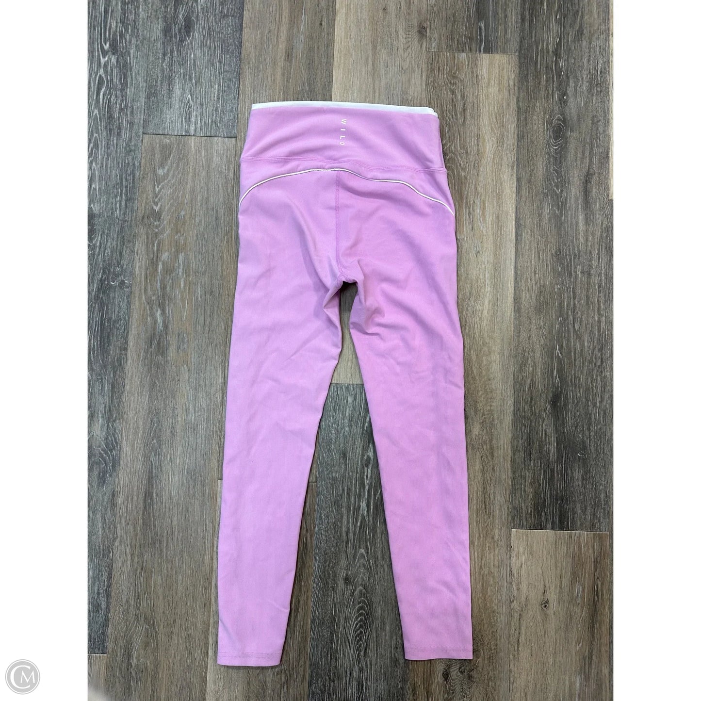 Athletic Leggings By Wilo In Purple, Size: M