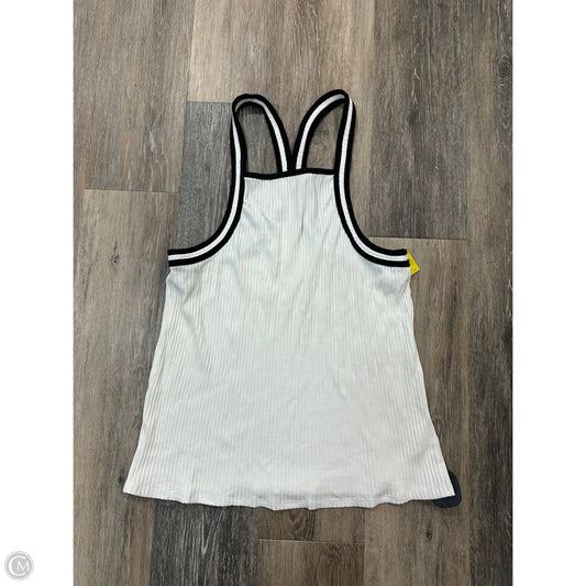 Tank Top By Anthropologie In Black & White, Size: Xl