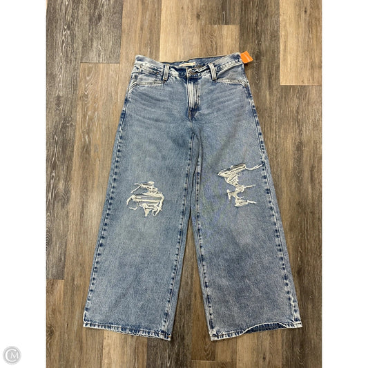 Jeans Boyfriend By Levis In Blue Denim, Size: 8