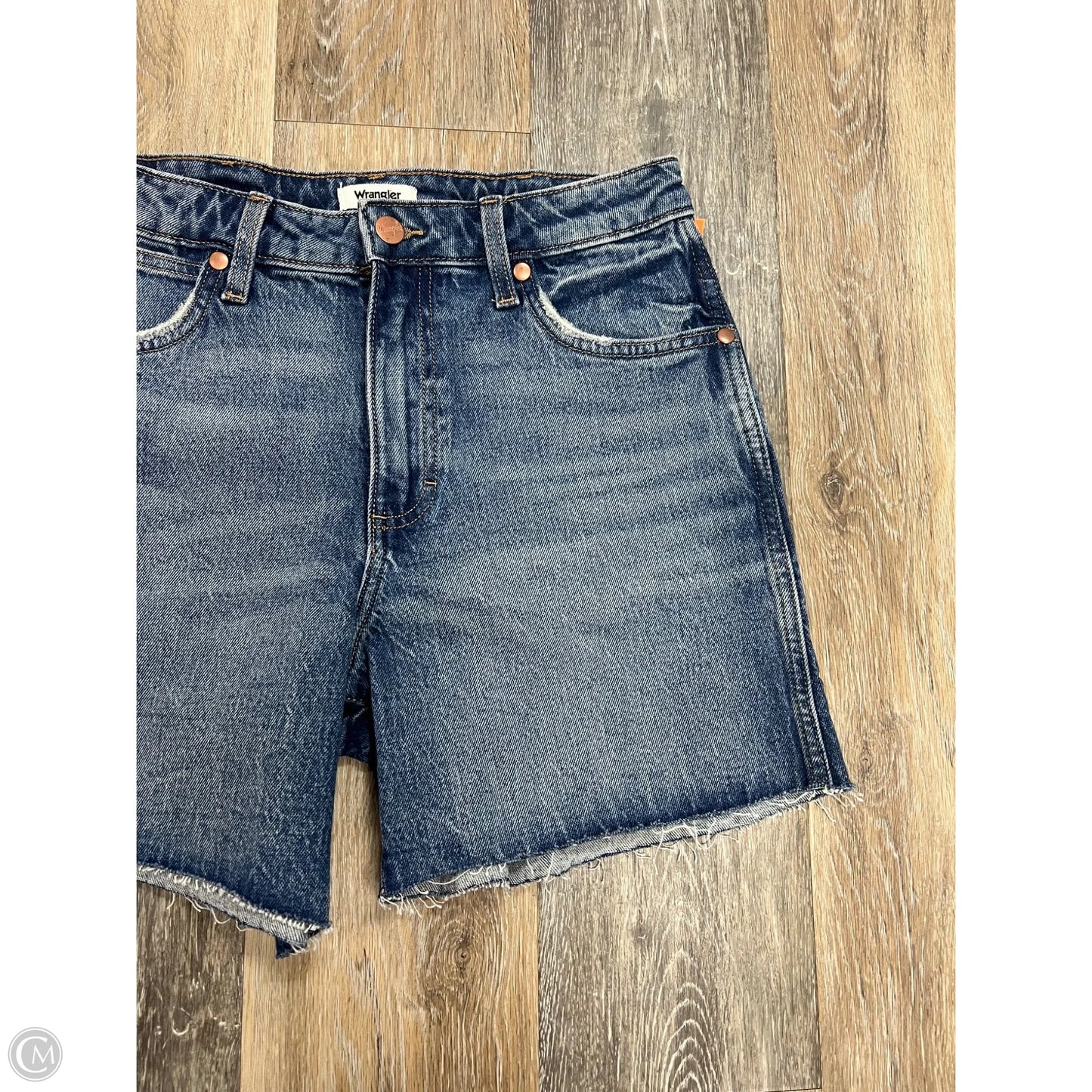 Shorts By Wrangler In Blue Denim, Size: 4/27