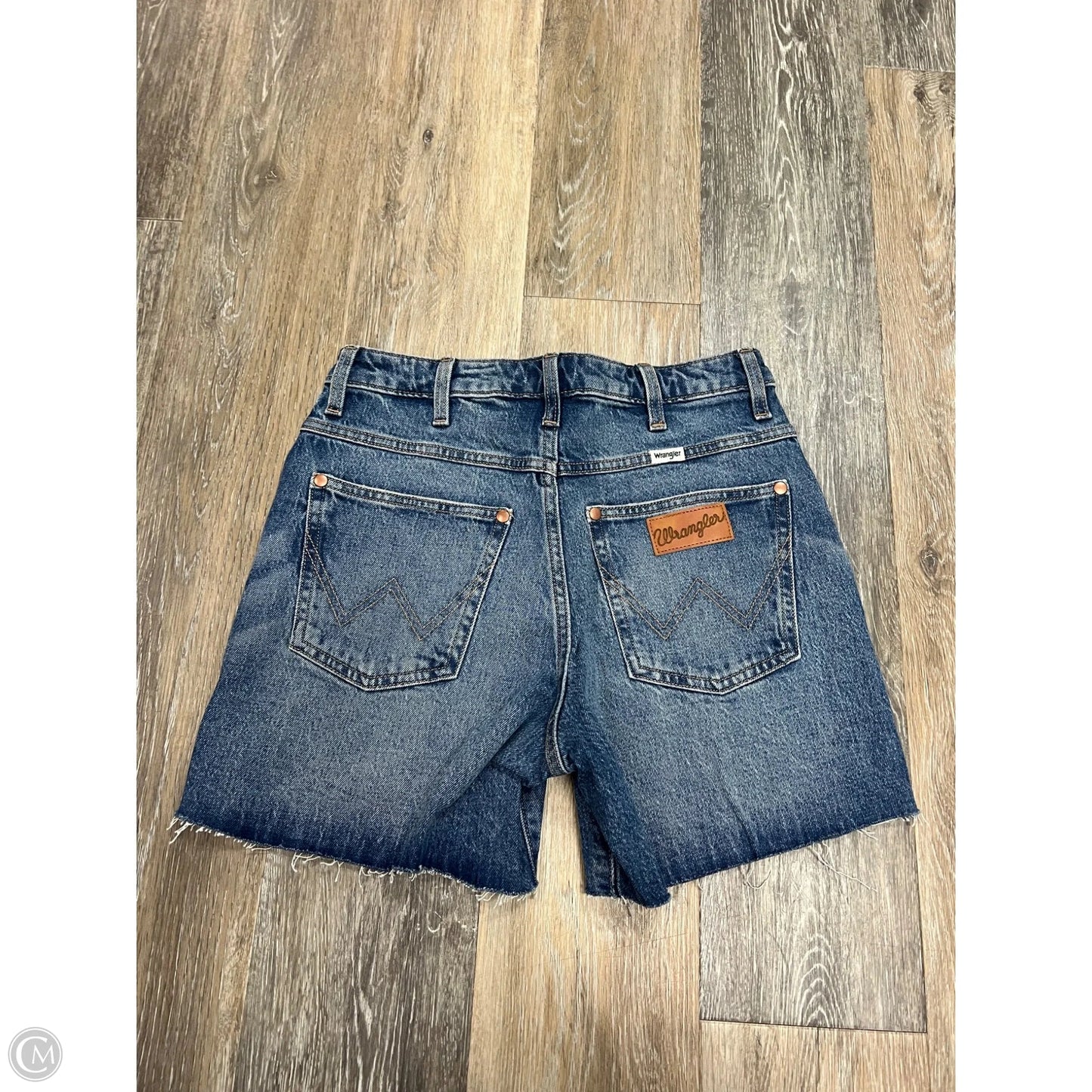 Shorts By Wrangler In Blue Denim, Size: 4/27