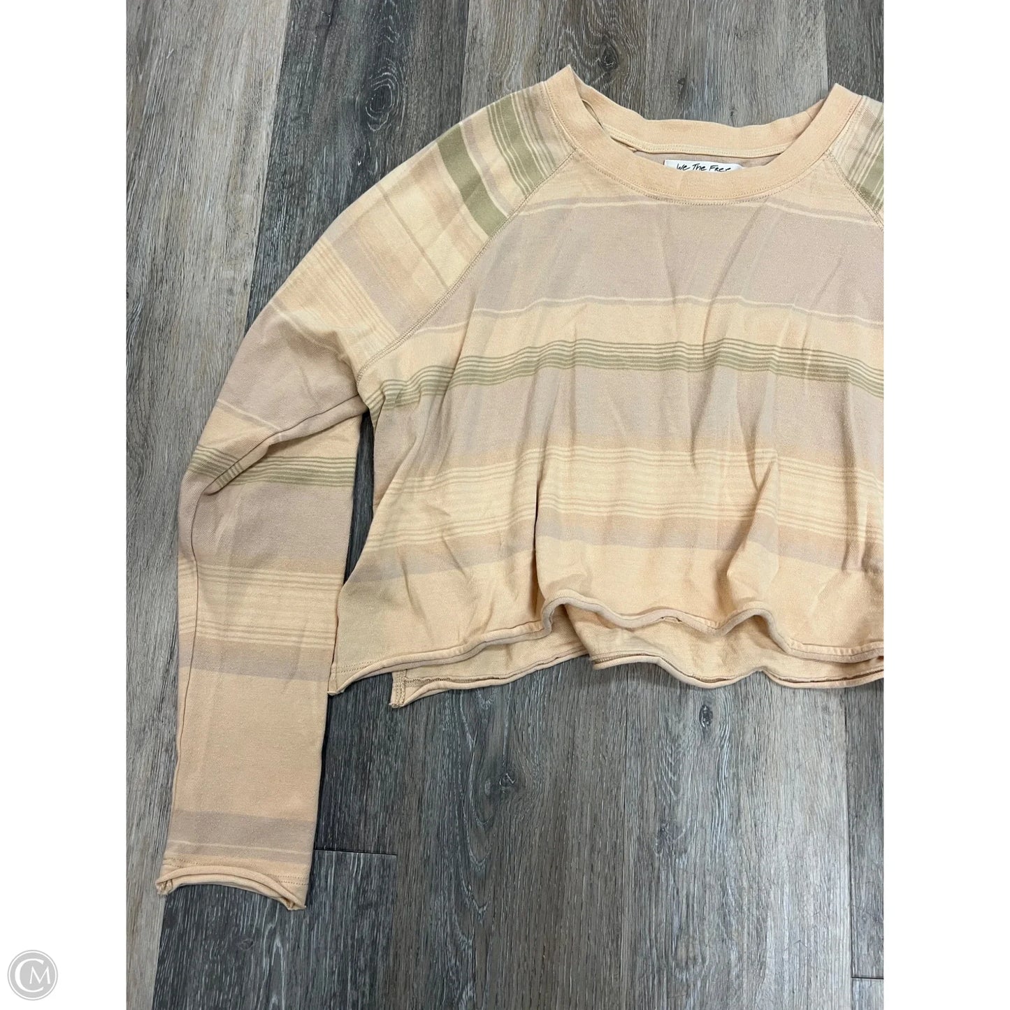 Top Long Sleeve By We The Free In Orange, Size: Xs