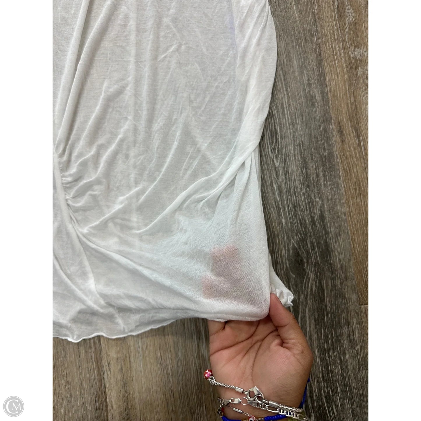 Top Sleeveless By Free People In White, Size: S