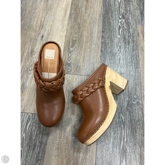 Shoes Heels Block By Dolce Vita In Brown, Size: 9.5