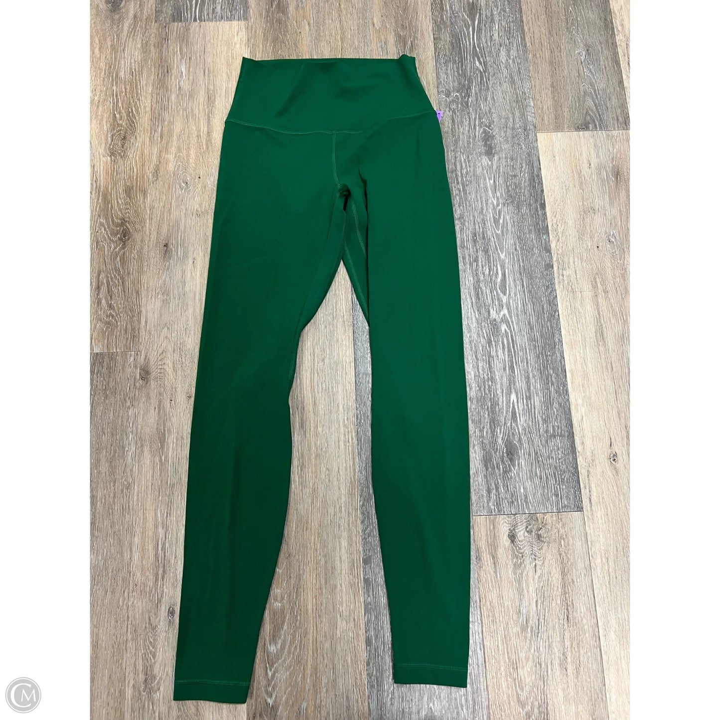 Athletic Leggings By Lululemon In Green, Size: 6