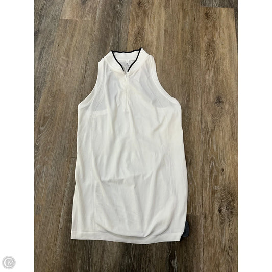 Athletic Tank Top By Athleta In Black & White, Size: M