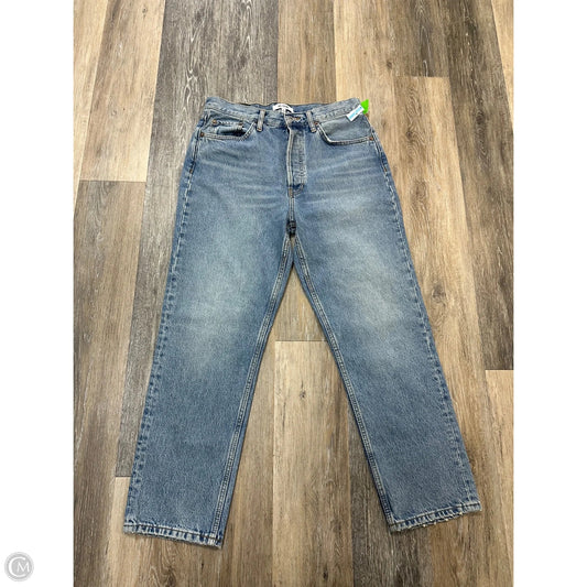Jeans Straight By Re/Done In Blue Denim, Size: 8/29
