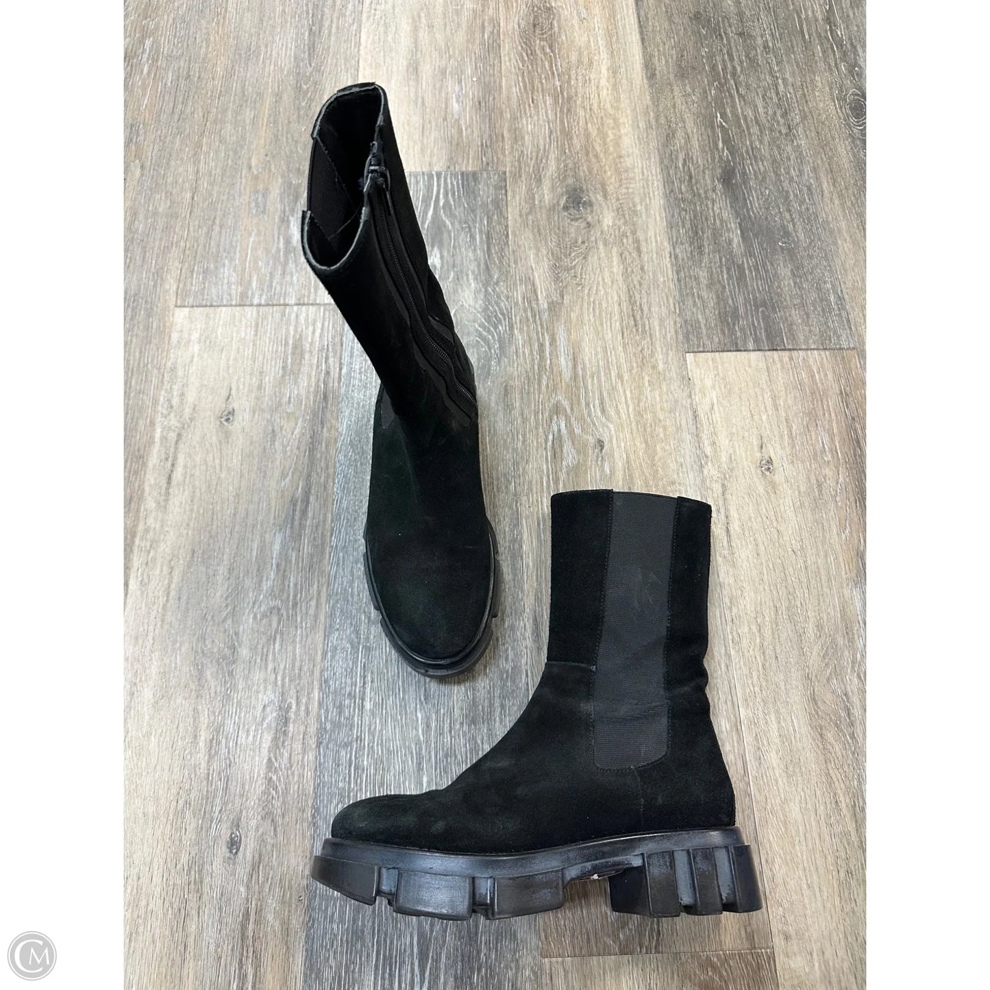 Boots Ankle Heels By Free People In Black, Size: 7.5