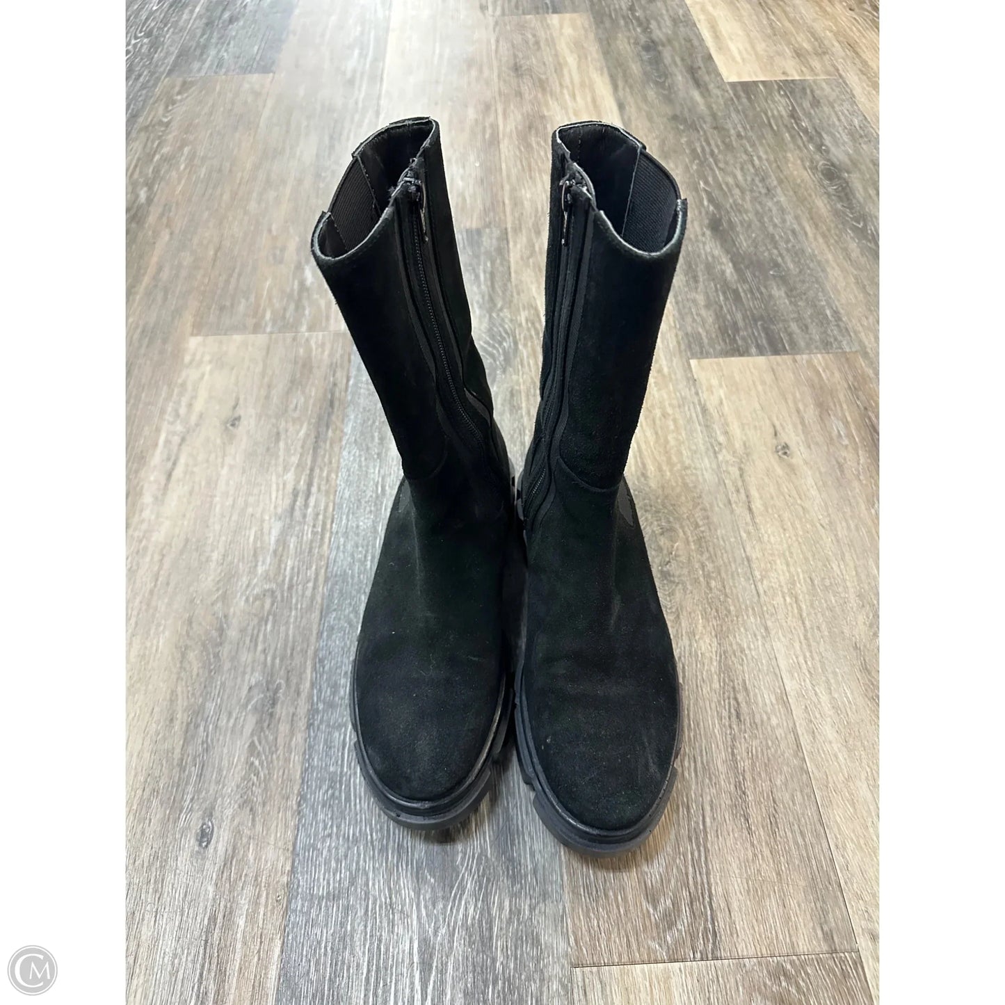 Boots Ankle Heels By Free People In Black, Size: 7.5