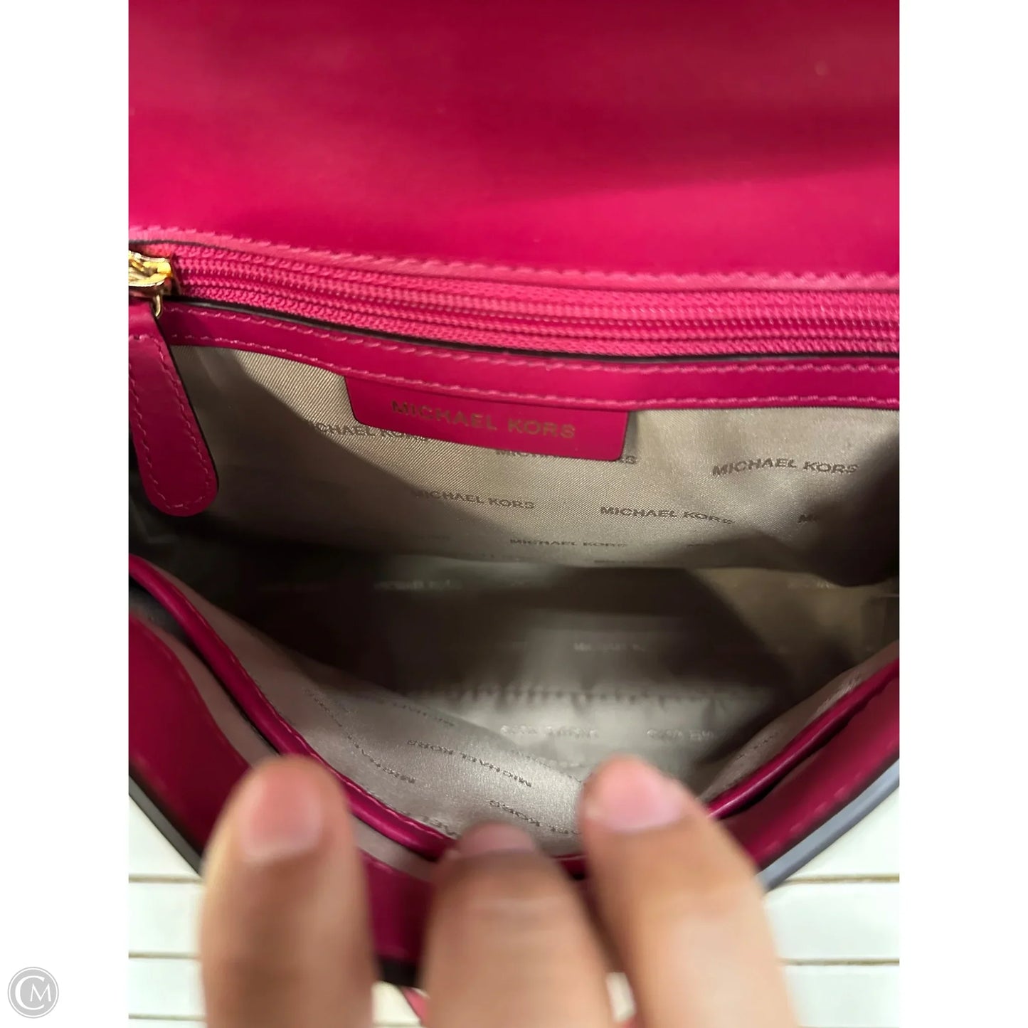 Handbag Designer By Michael Kors, Size: Medium