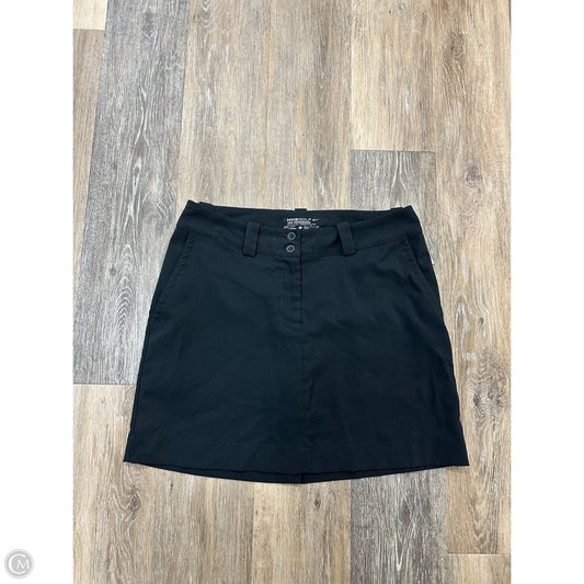 Athletic Skort By Nike Apparel In Black, Size: 6
