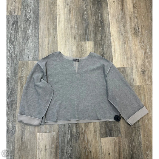 Top Long Sleeve By Urban Outfitters In Tan, Size: M