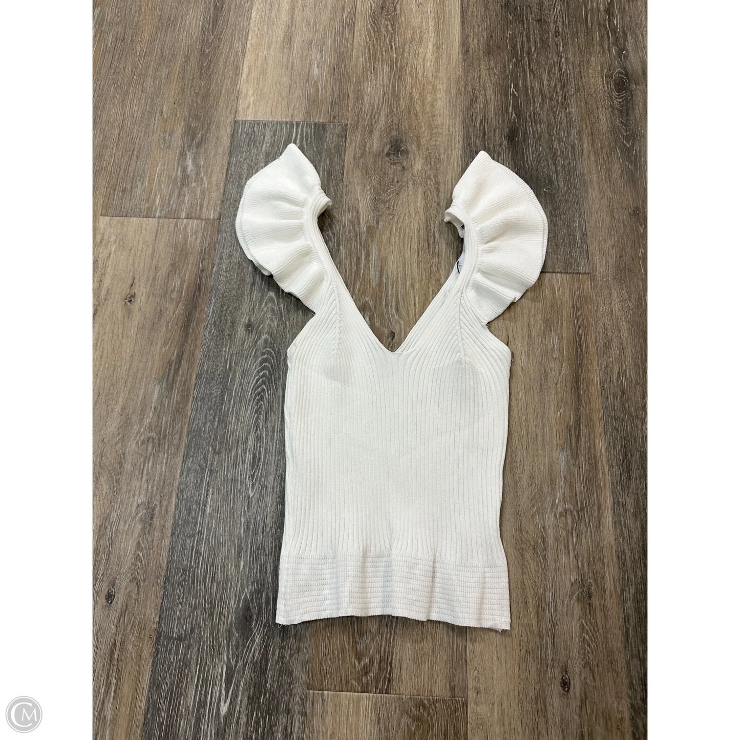 Tank Top By Cmc In White, Size: S
