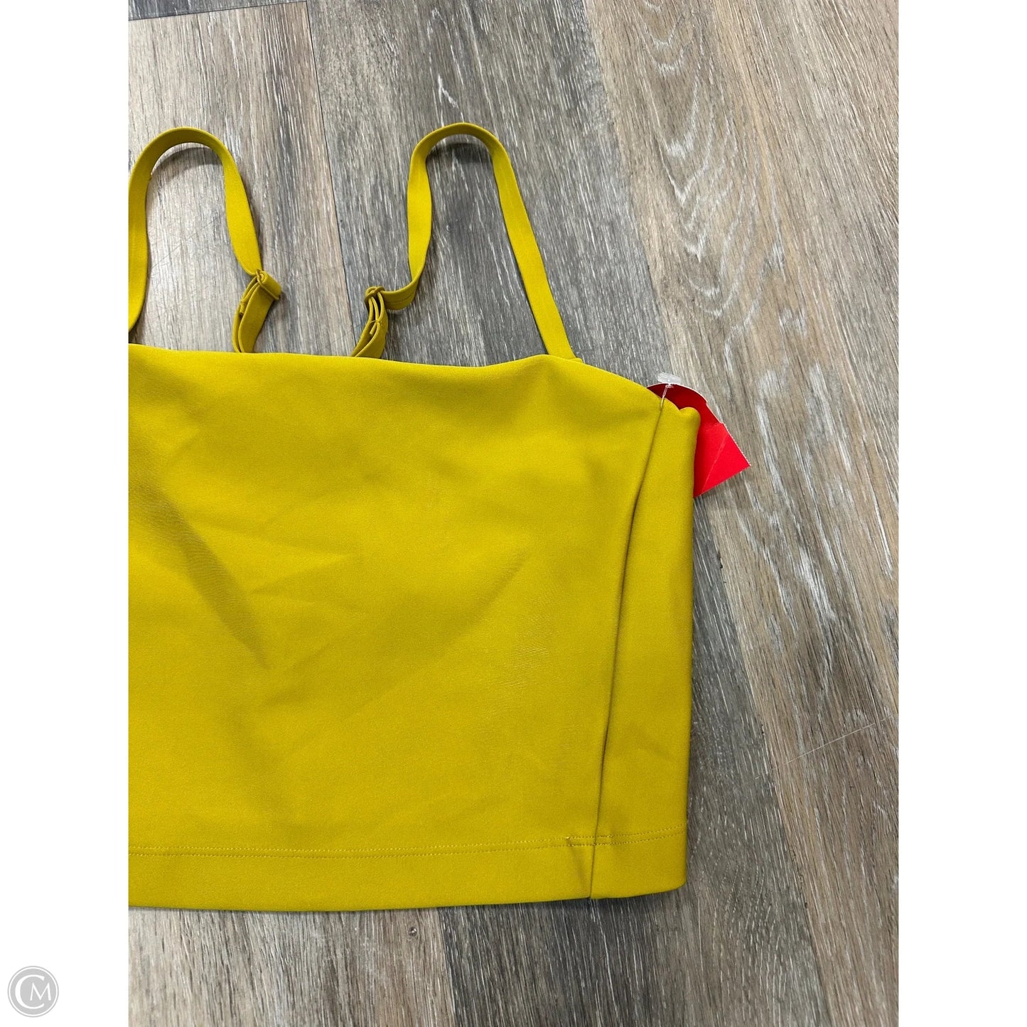 Athletic Tank Top By Prana In Yellow, Size: M