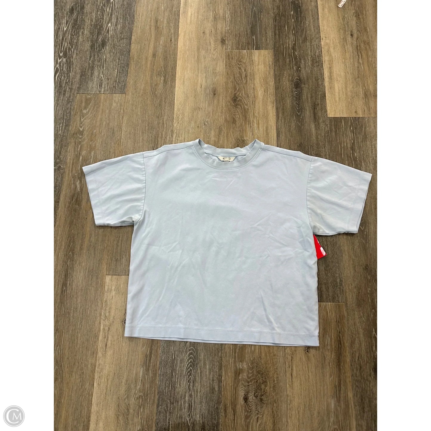 Top Short Sleeve By Banana Republic In Blue, Size: S