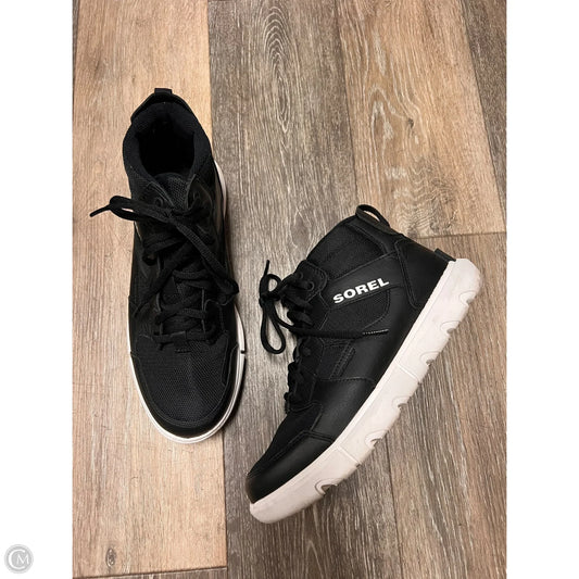 Shoes Sneakers By Sorel In Black, Size: 9