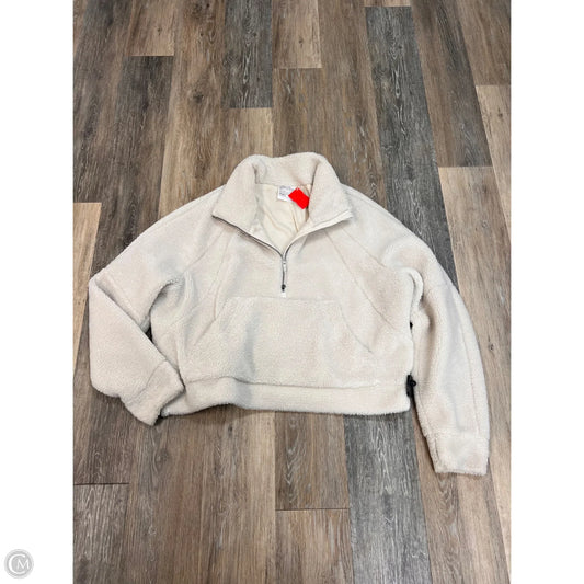 Athletic Fleece By Lululemon In Cream Size: XL/XXL