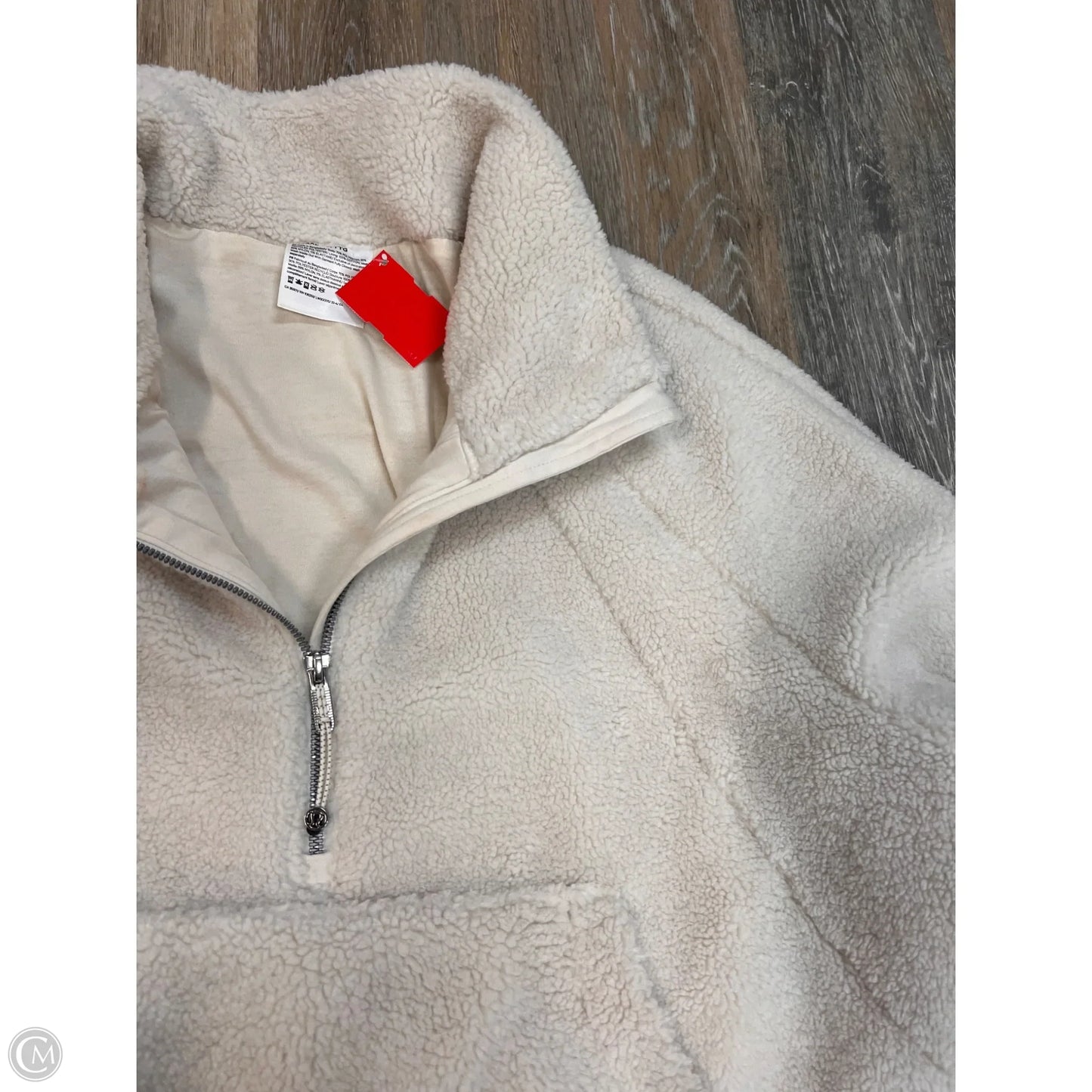 Athletic Fleece By Lululemon In Cream Size: XL/XXL