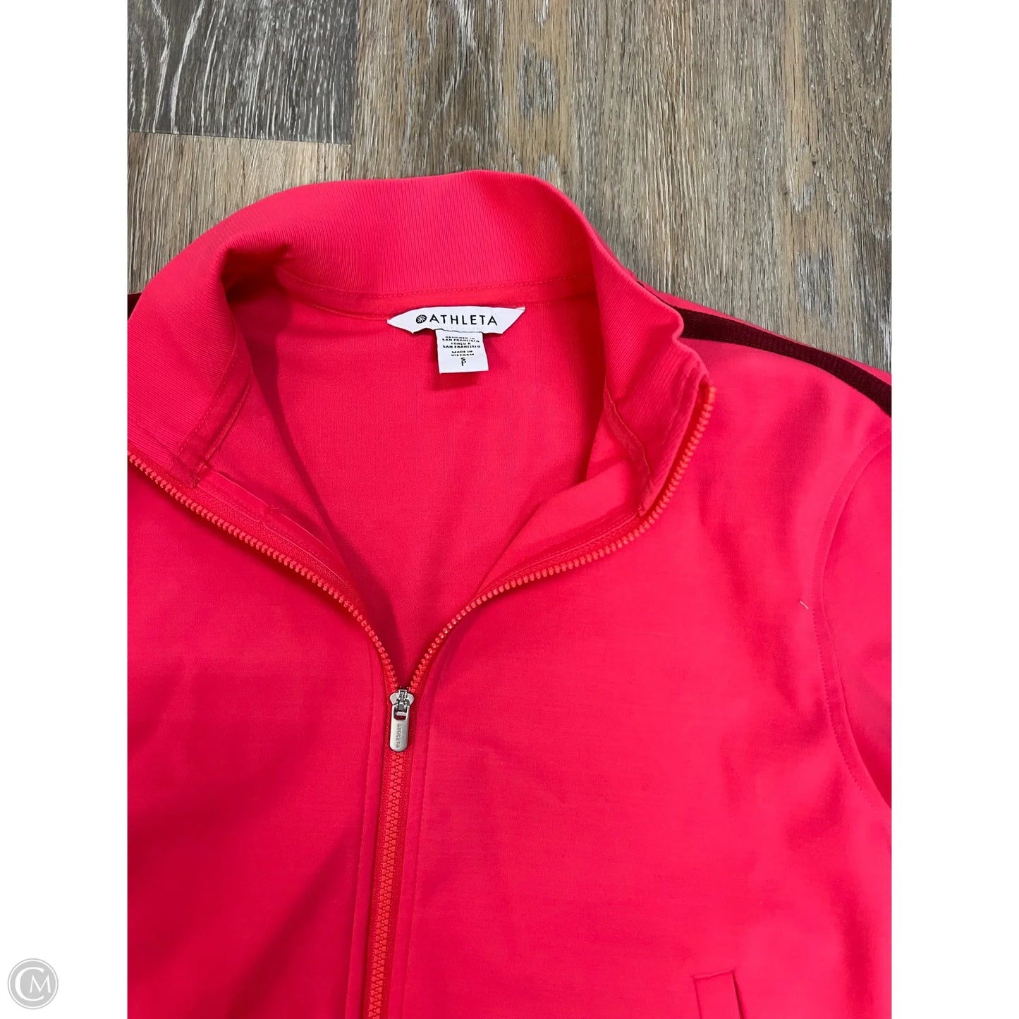 Athletic Jacket By Athleta In Pink, Size: S