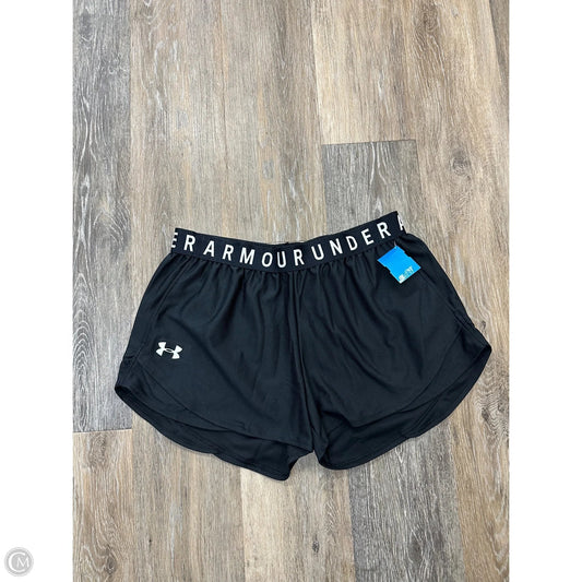 Athletic Shorts By Under Armour In Black, Size: M