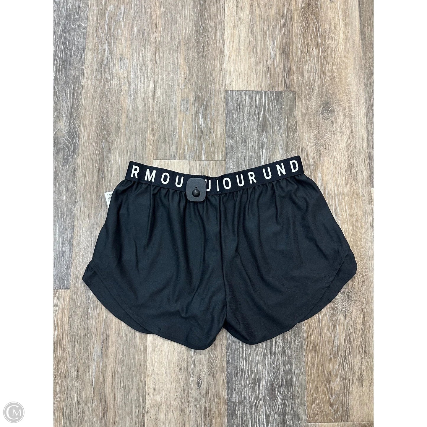 Athletic Shorts By Under Armour In Black, Size: M