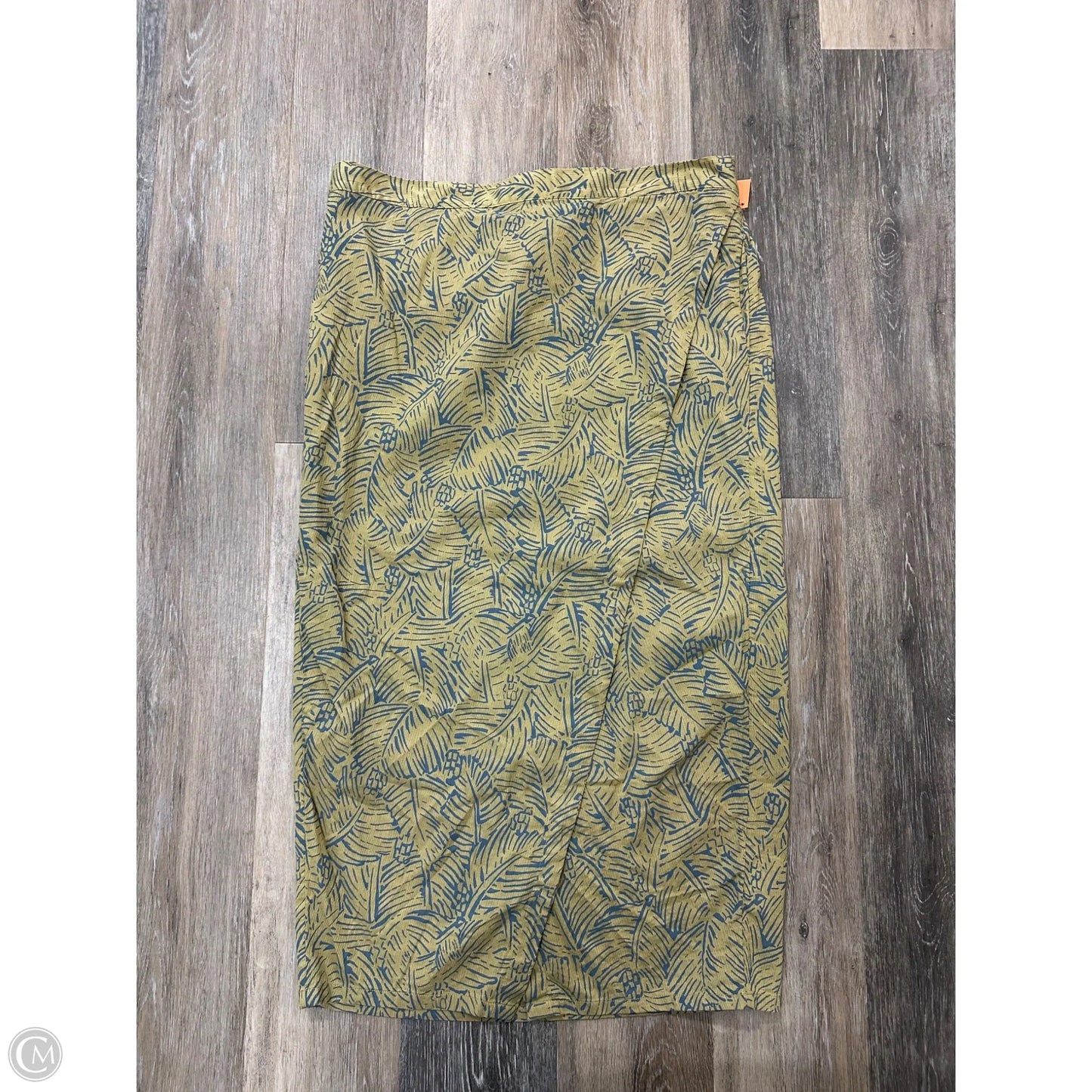 Skirt Midi By Prana In Green, Size: Xl