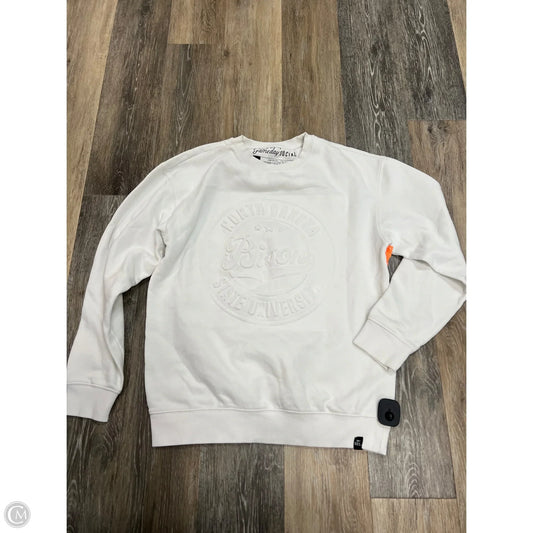 Athletic Sweatshirt By Gameday Social In White, Size: M